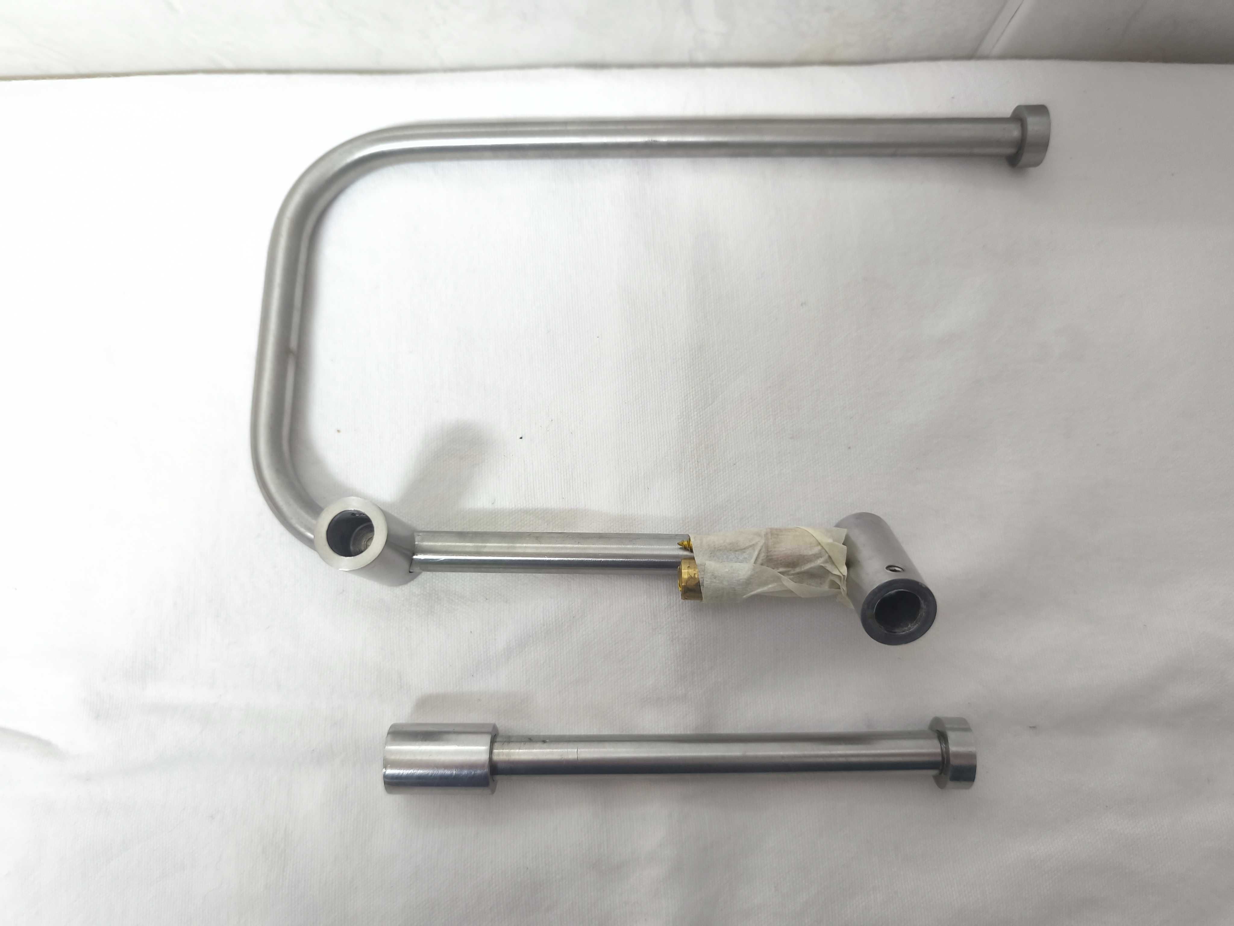 Toalheiro + porta rolos em inox