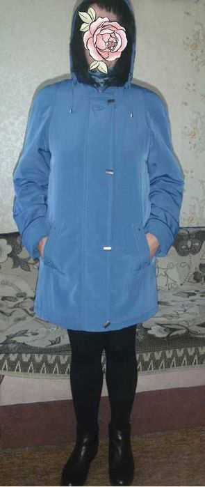 Курточка в голубо-синем тоне, раз. 50-52.