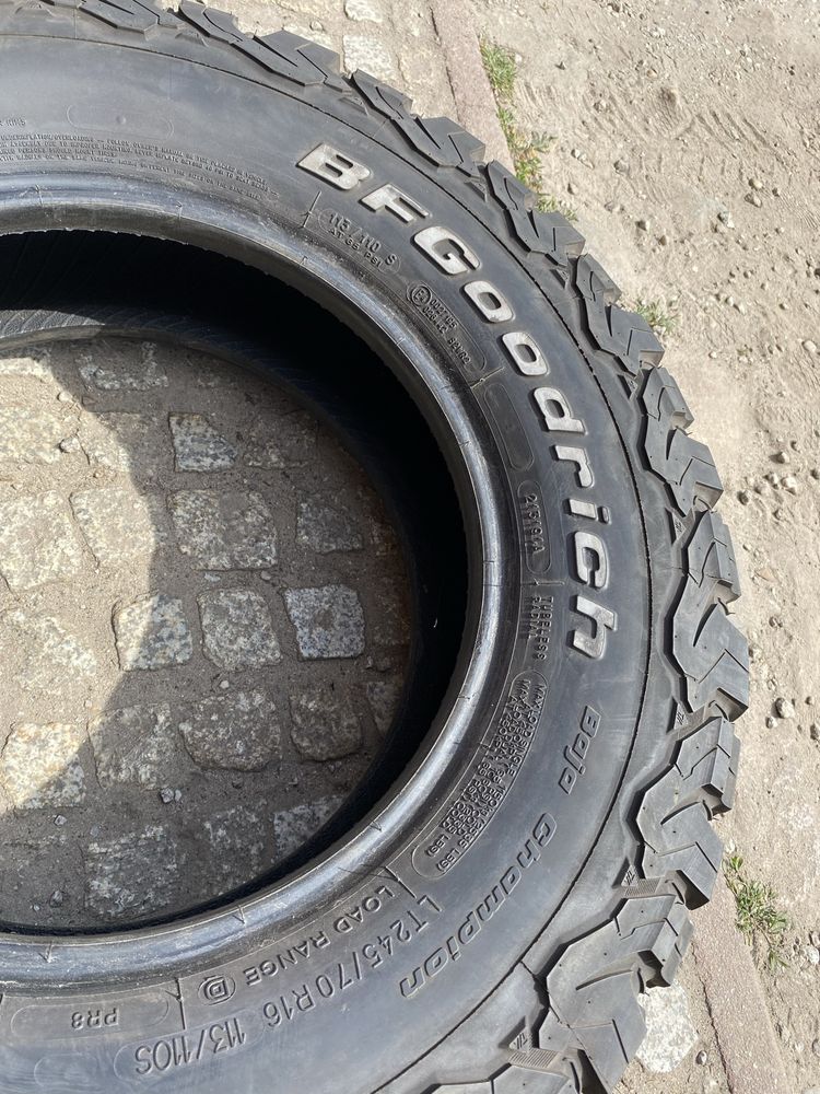Jedna Opona LT245/70R16 113/110S BFGoodrich All-Terrain T/A K02, 10mm