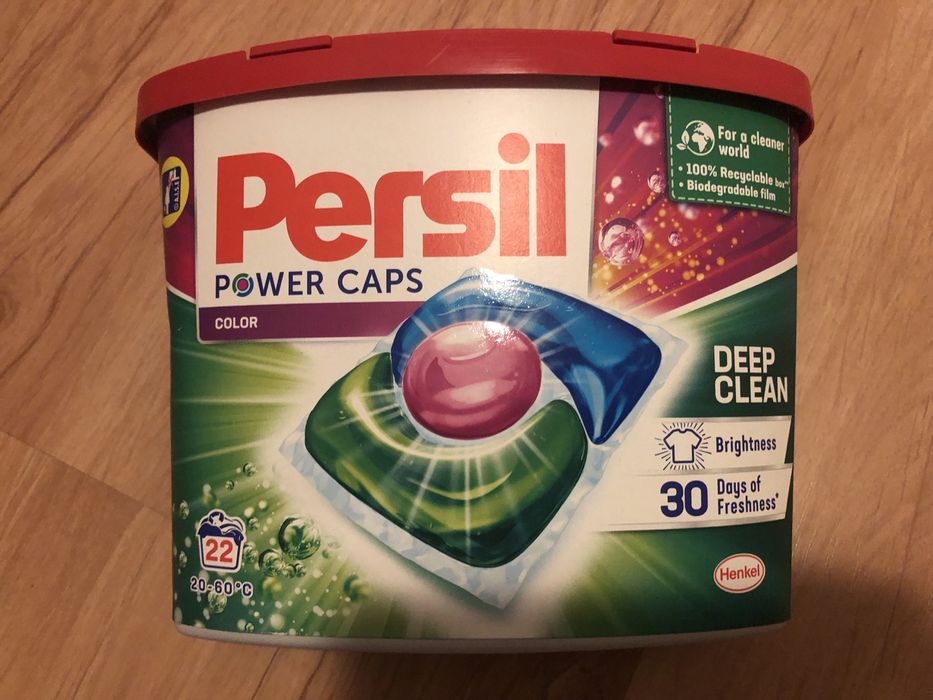Persil kapsułki do prania kolor i uniwersal 13 paczek po 22 sztuki