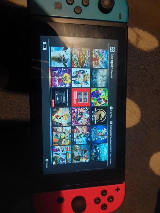 Nintendo Switch з великим вибором ігор і акаунтом