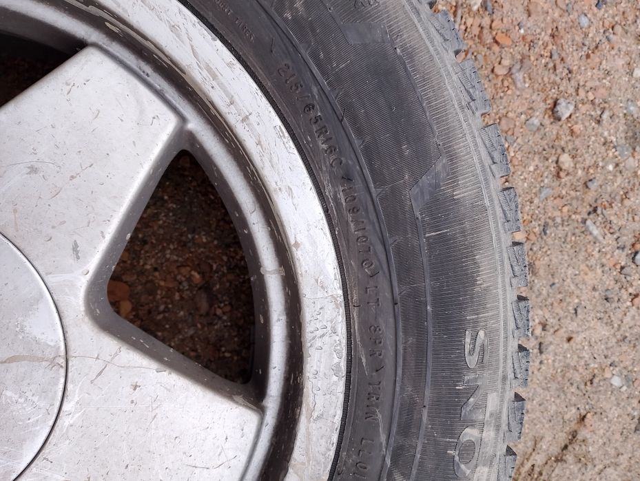 Диски с резиной R16C