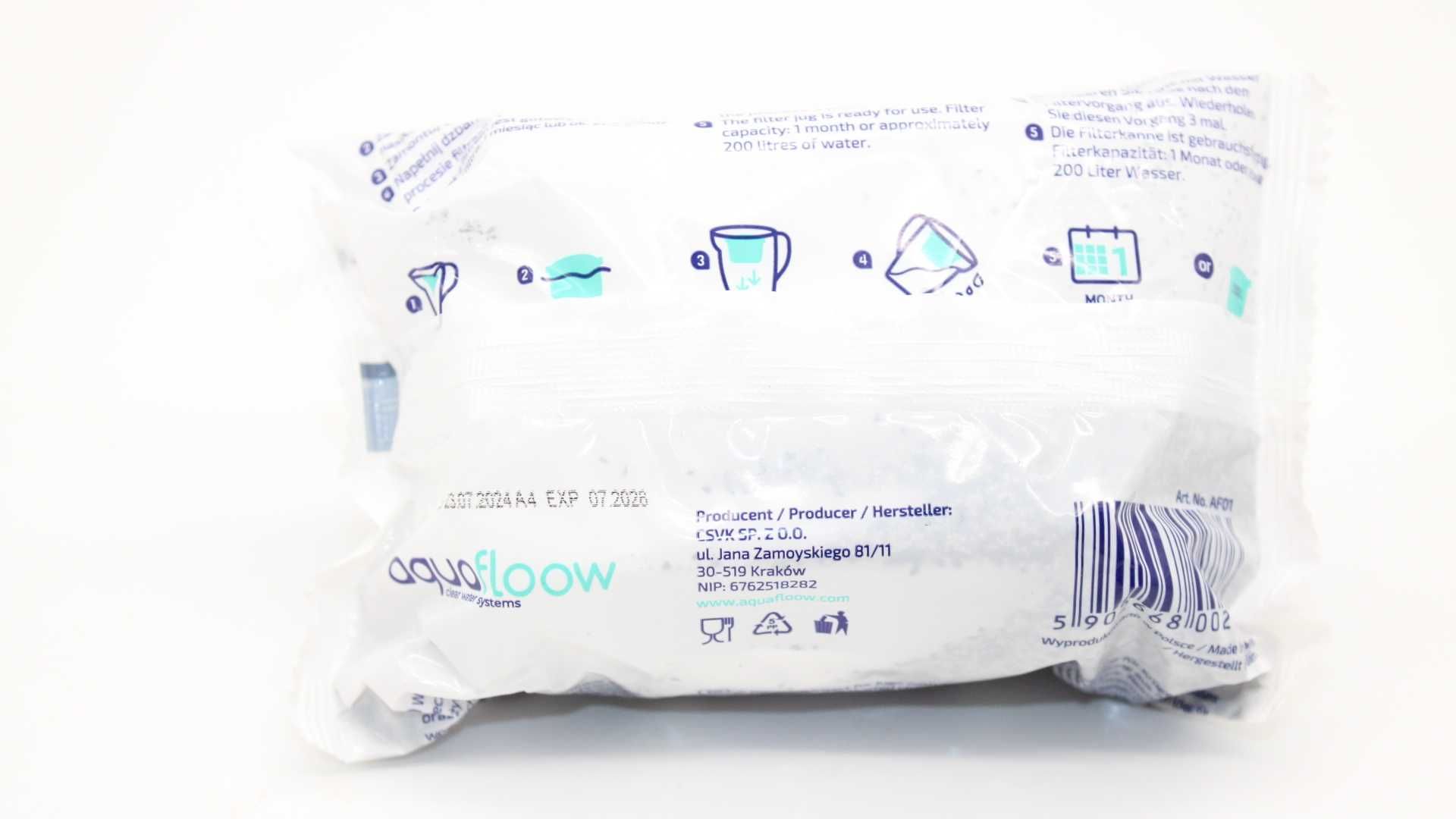 Filtr AquaFloow Maxi do dzbanka filtrującego Brita Dafi zamiennik