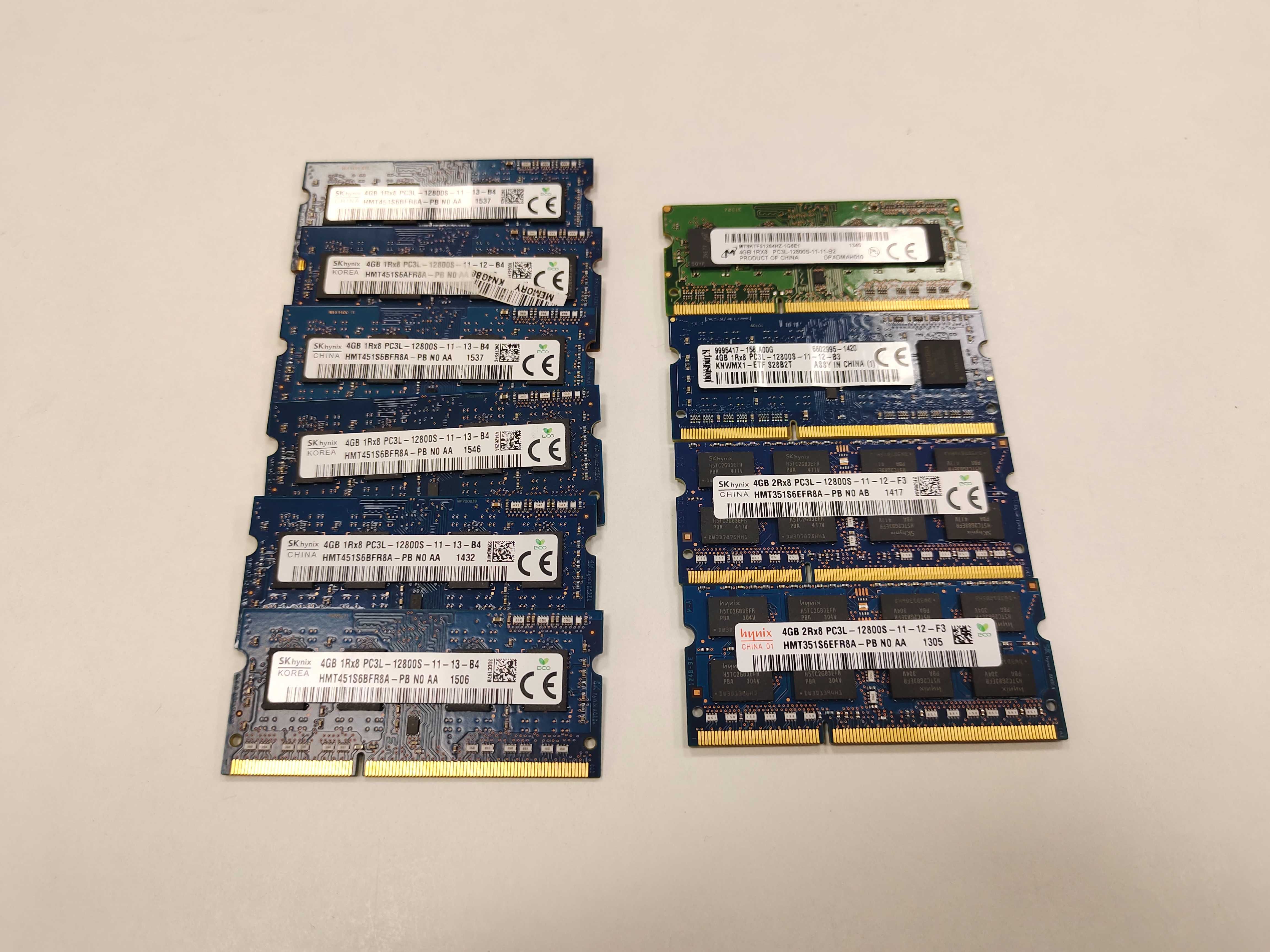 Оперативна пам'ять для ноутбука Sodimm DDR3L 4GB 1600mhz Mix brand