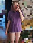Fioletowe polo koszulka vintage oversize POLO RALPH LAUREN