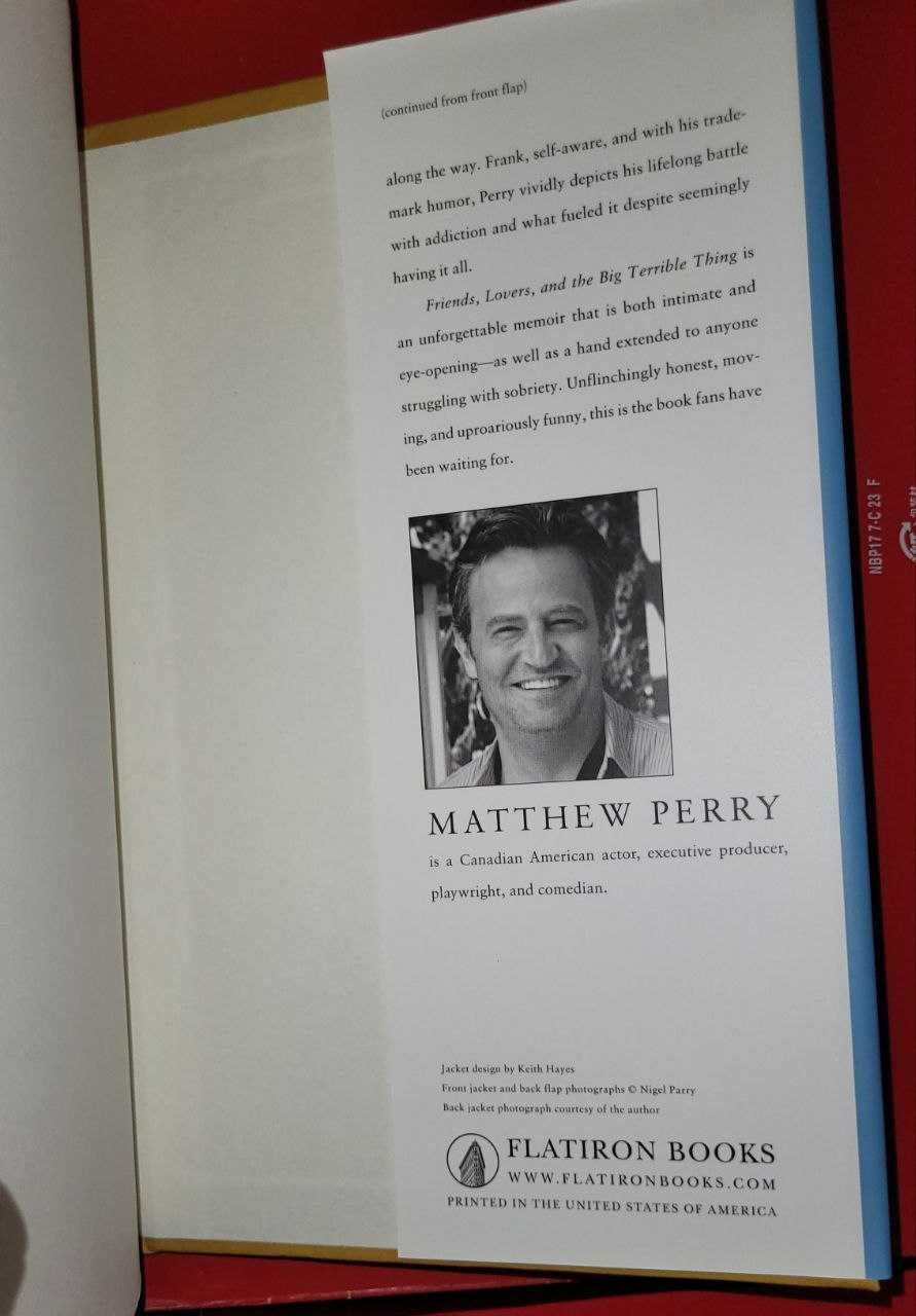 Matthew Perry Friends, Lovers and the Big Terrible Thing Меттью Перрі