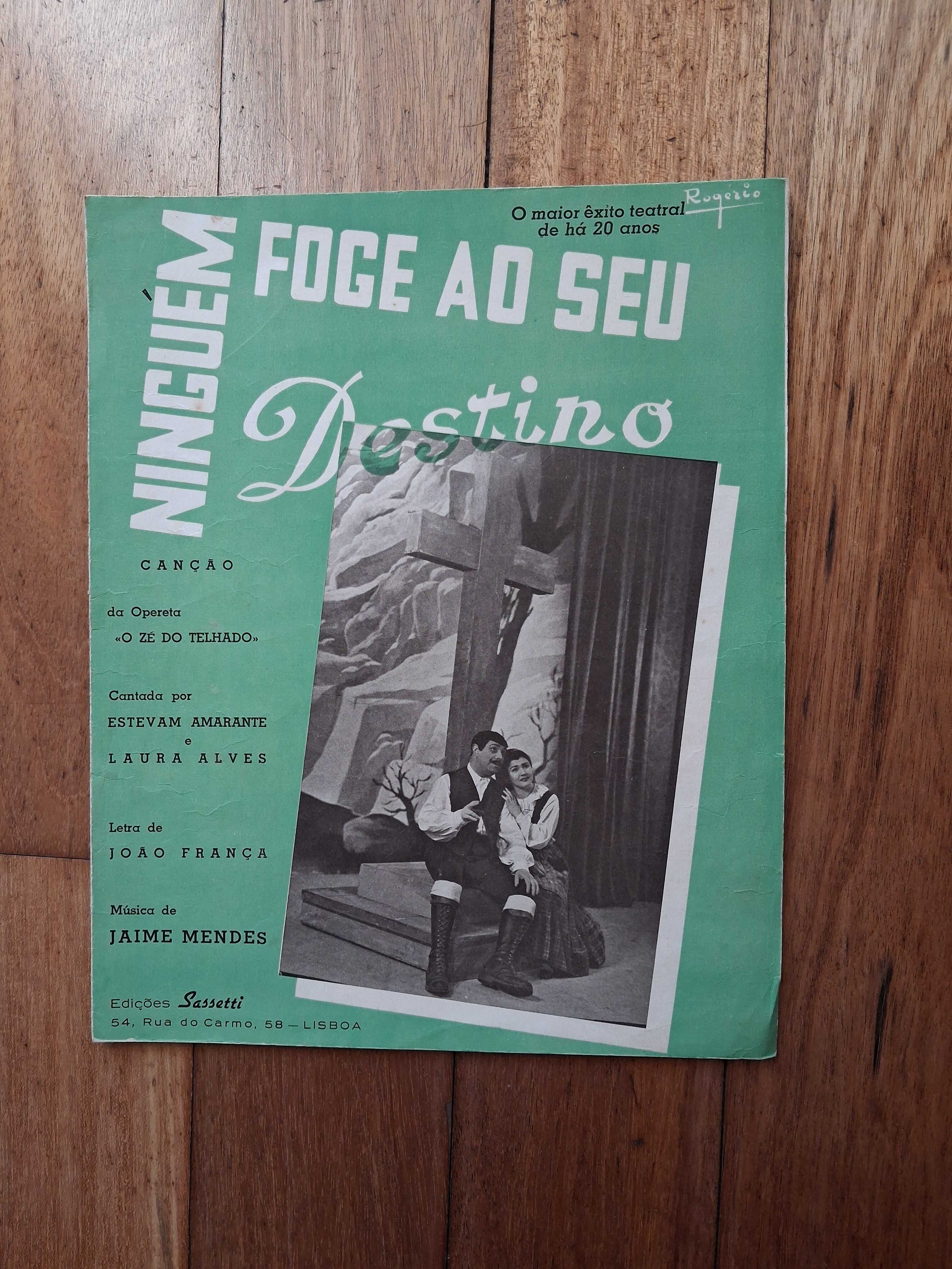 Conjunto 7 Partituras para Piano Antigas (1940/1945) - Revista