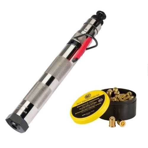 Aparat przyrząd ubojowy do zwierząt BLITZ + NABOJE żółte