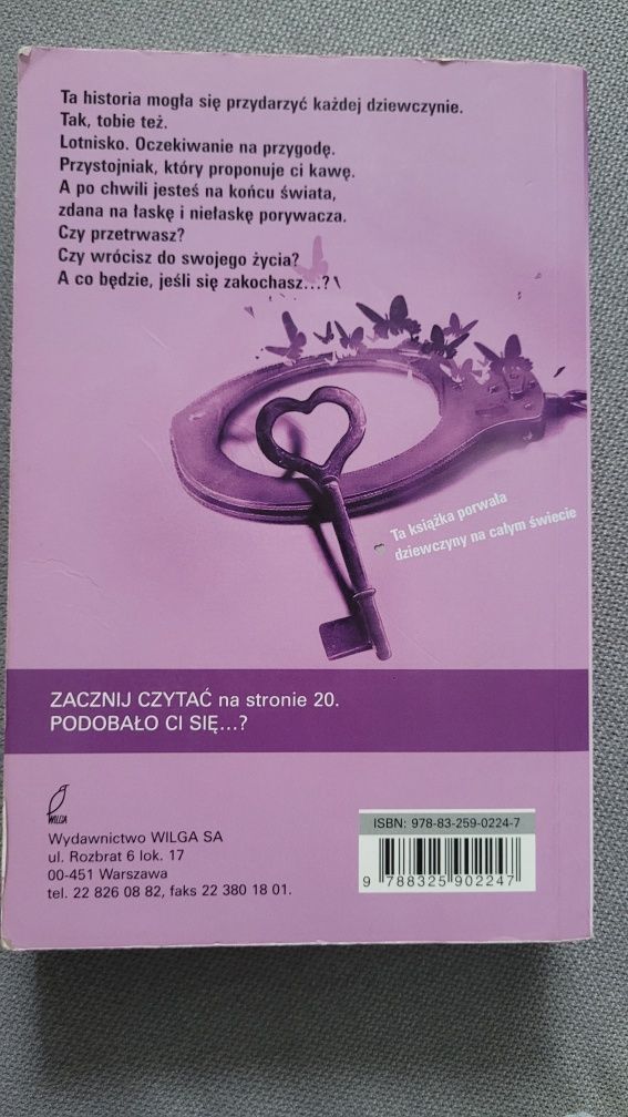 Książka Lucy Christopher "Uprowadzona"
