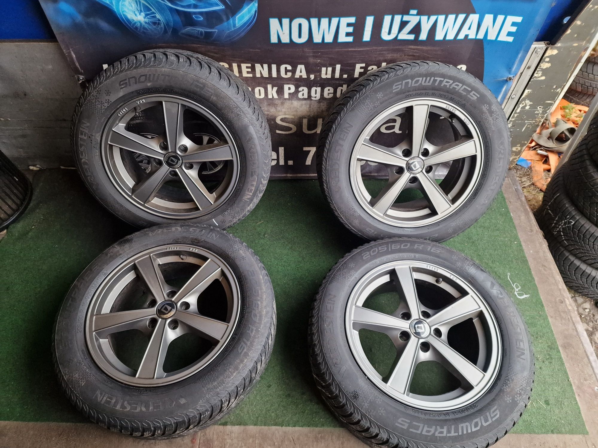 Koła zimowe 16 5×105 Opel Astra J K Mooka 205/60/16