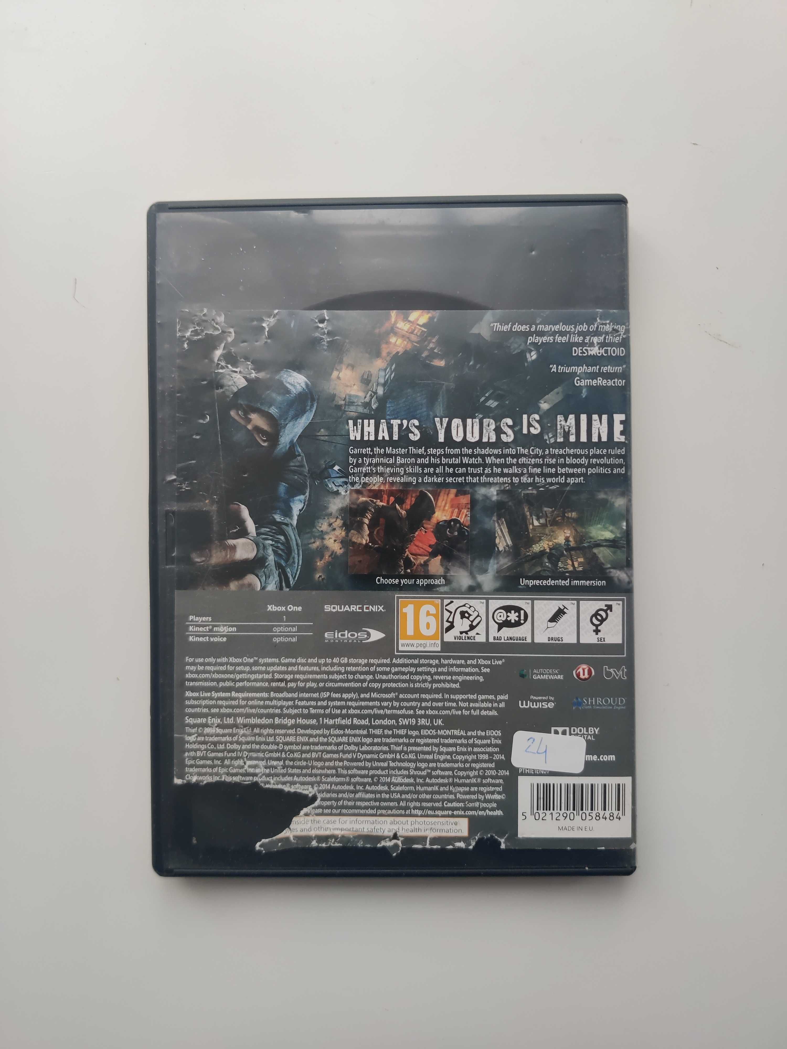 Gra Xbox One - Thief ( Ang )