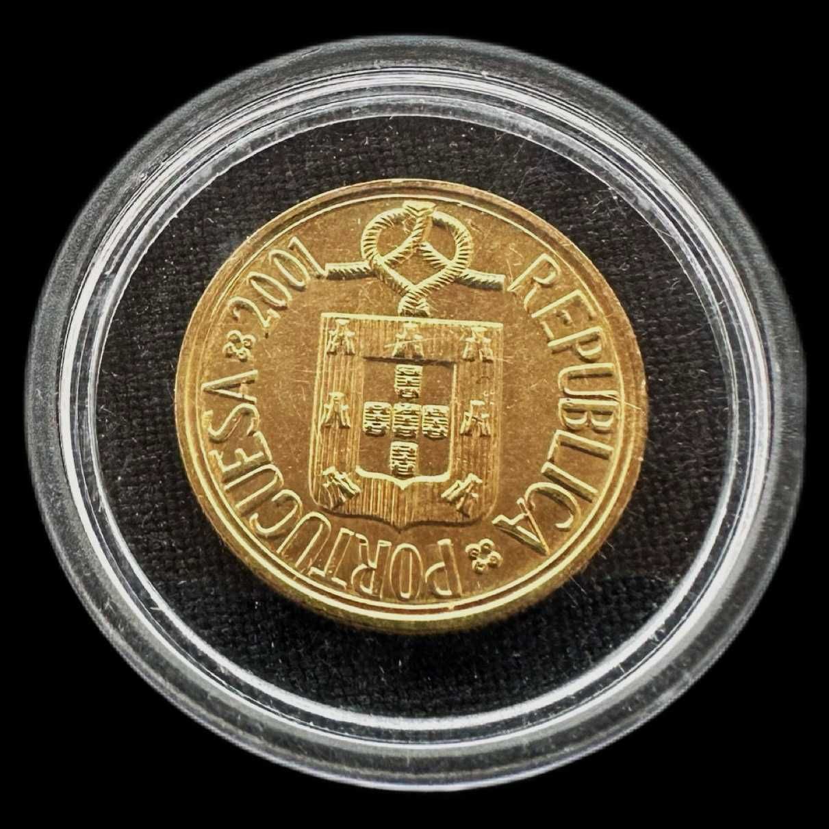 Moeda de 5 Escudos - 2001 - República Portuguesa