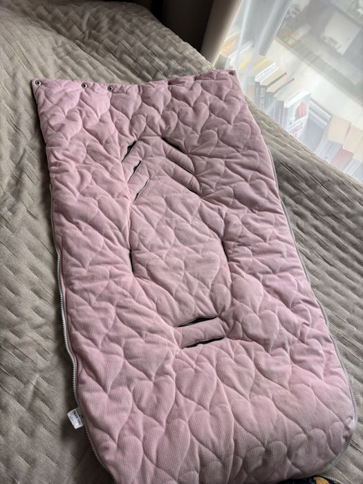 Tkane Sny Dziewczęcy śpiworek do wózka