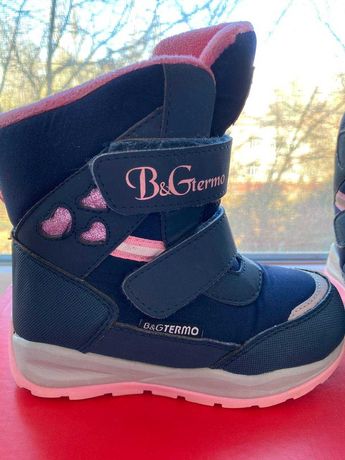 Детские зимние термо ботинки B&G