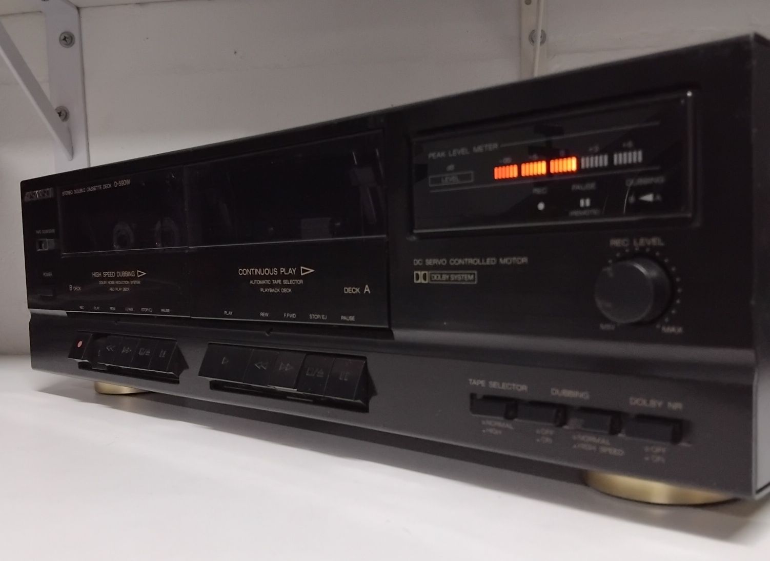 SANSUI deck cassettes D-590W