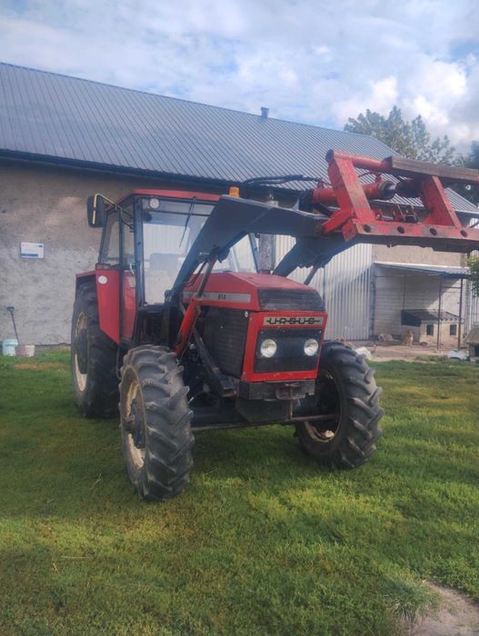 Ciągnik rolniczy Ursus 914 z turem