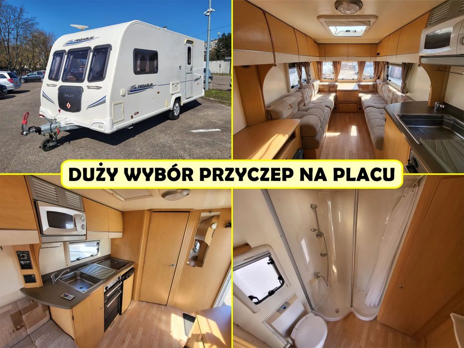 Przyczepa kempingowa  2010 Bailey Pegasus Zarejestrowana Duża łazienka Osobny prysznic