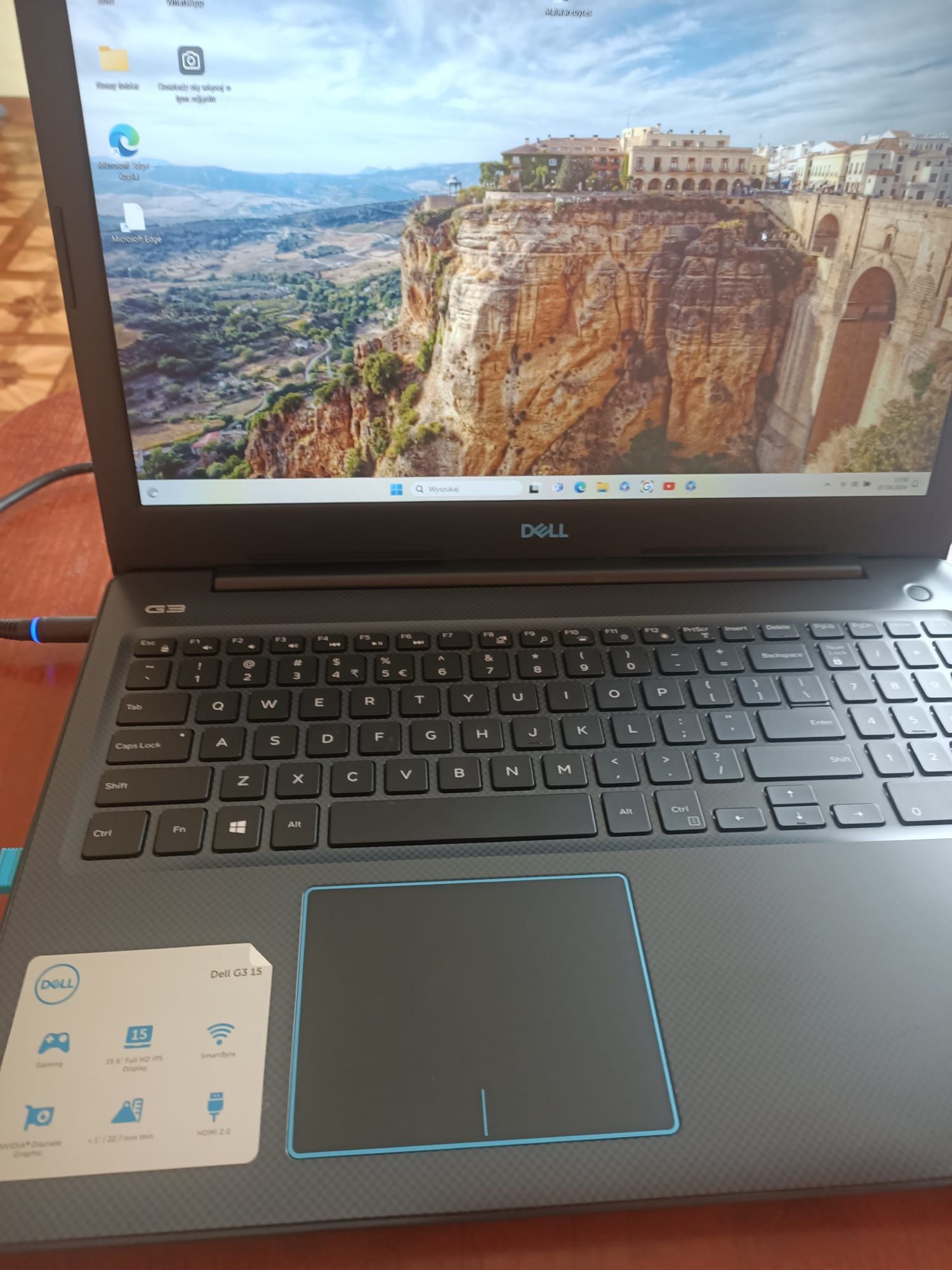 Laptop Dell G3 15