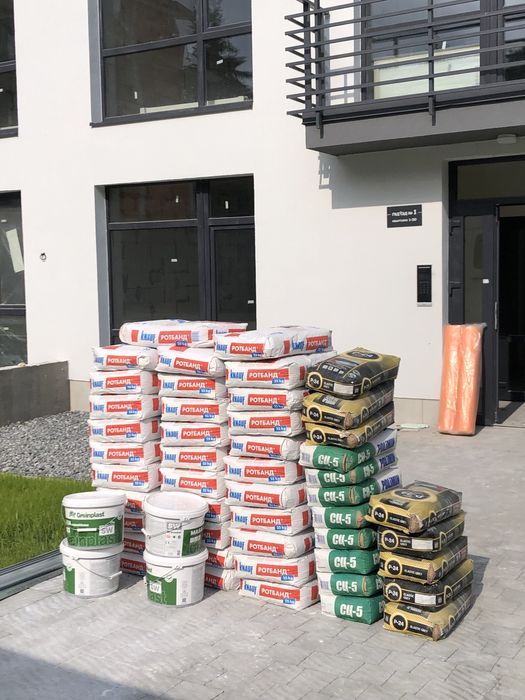 Гіпсокартон доставка Шпаклівка Профіль для гіпсокартону Мінвата Осб