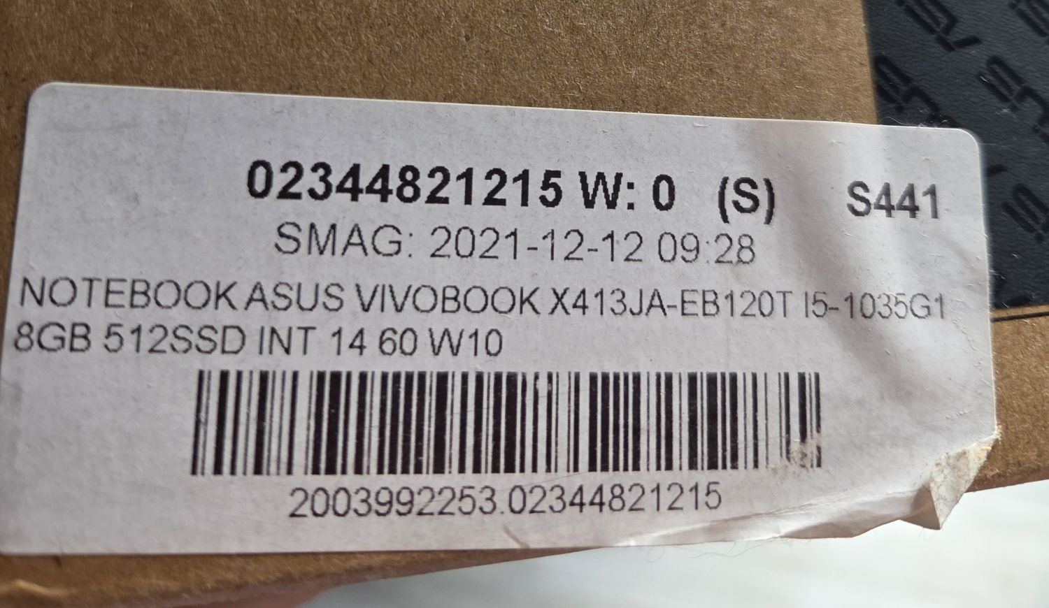 Laptop Asus Notebook