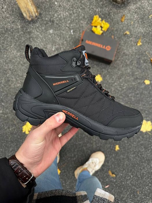Чоловічі зимові високі кросівки мерел Мужские кроссовки Merrell winter