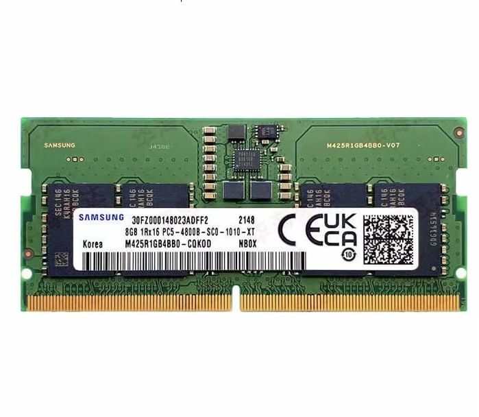 Оперативна памʼять ddr5 samsung 16gb ноутбук 8гб 2планки 4800MHz DDR5