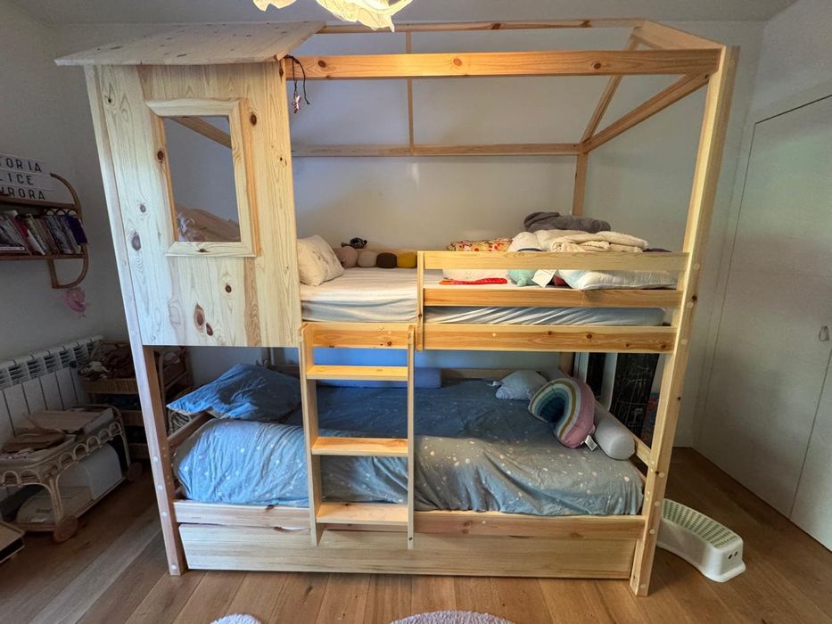 Cama beliche Montessori