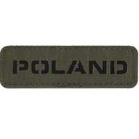 M-Tac Naszywka Patch Poland Laser Cut Ranger Green/Black