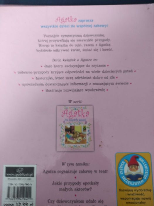 Książeczka "Agatka. Zabawa w udawanie"