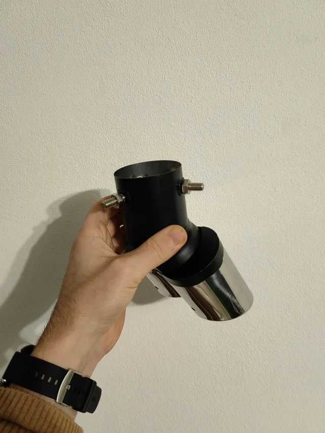 Ponteira de escape universal para carro