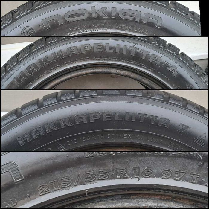 Шины Nokian Hakkapeliitta 4.Hakkapeliitta7. зима шипованная 215/55 R16