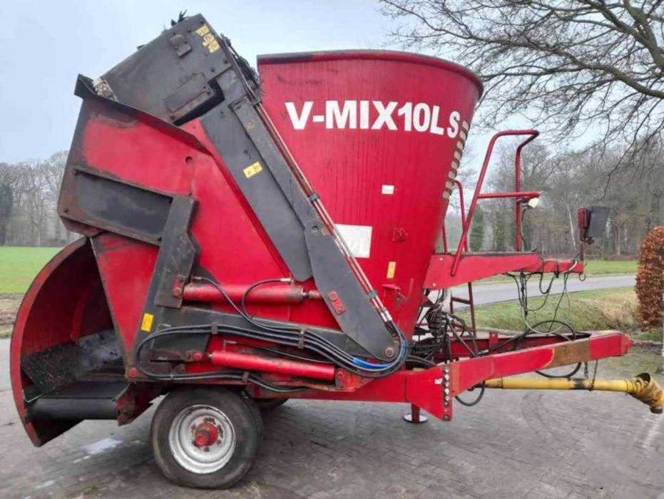 Wóz paszowy paszowoz BVL V-mix 10 LS samozaladowczy wysyp 2 strony