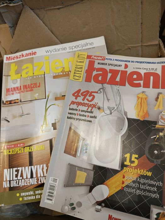 Stare gazety ŁAZIENKA