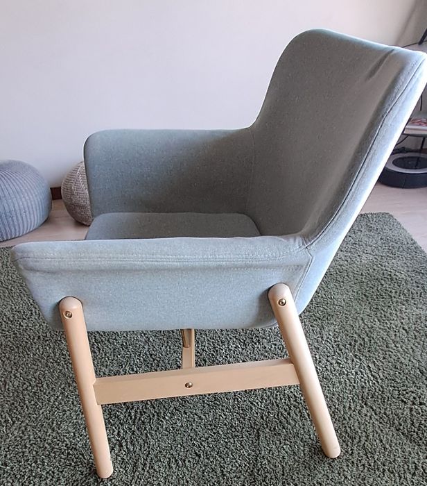 Poltrona VEDBO Ikea, Gunnared Verde Claro como Nova