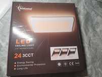 Plafon led nowy naturalny ciepły zimny