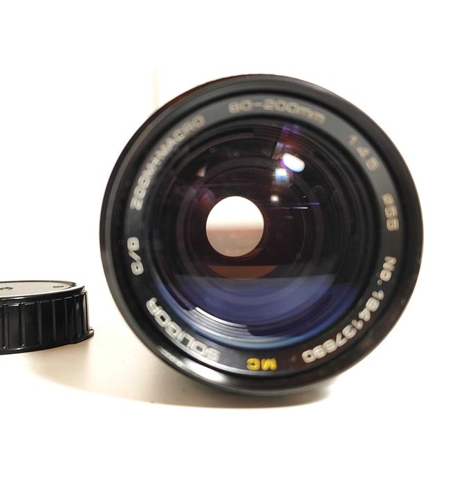 Obiektyw SOLIGOR MC C/D Zoom Macro 80-200mm 1:4.5 mocowanie Canon FD