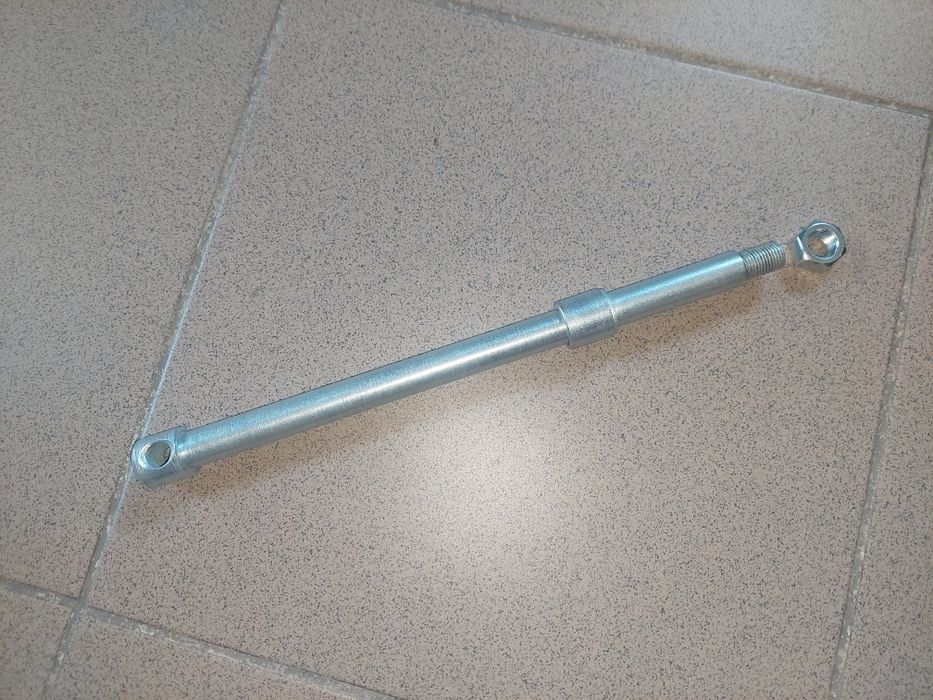 Nowa kpl oś kola tyl wahacza rama wsk 125 b1 dwuramowka pl