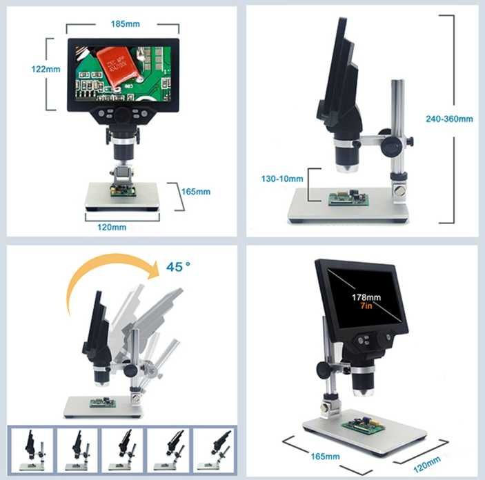 Profesjonalny Mikroskop Cyfrowy G1200-Rozwijaj swoje doświadczenia