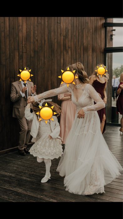 Suknia ślubna Boho rozmiar s/m
