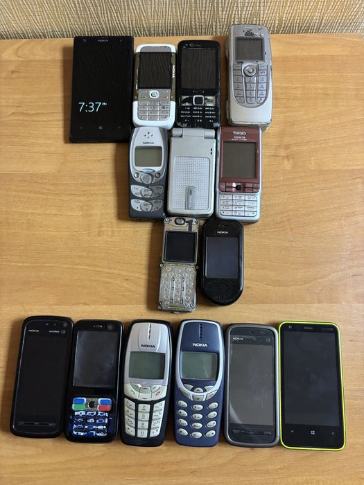 Телефони на запчастини, відновлення або в колекцію Nokia