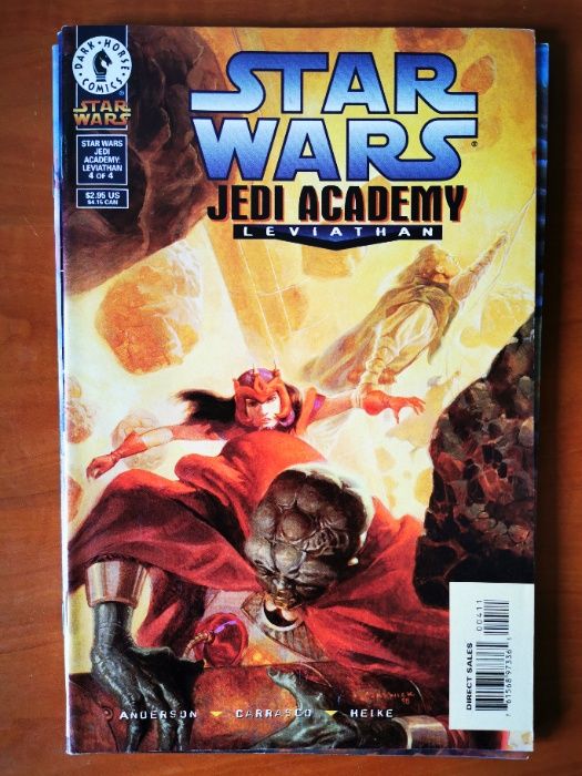 Star Wars Banda desenhada comics Jedi Academy Leviathan