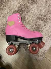 Wrotki Rio Roller rozowe r 35,5