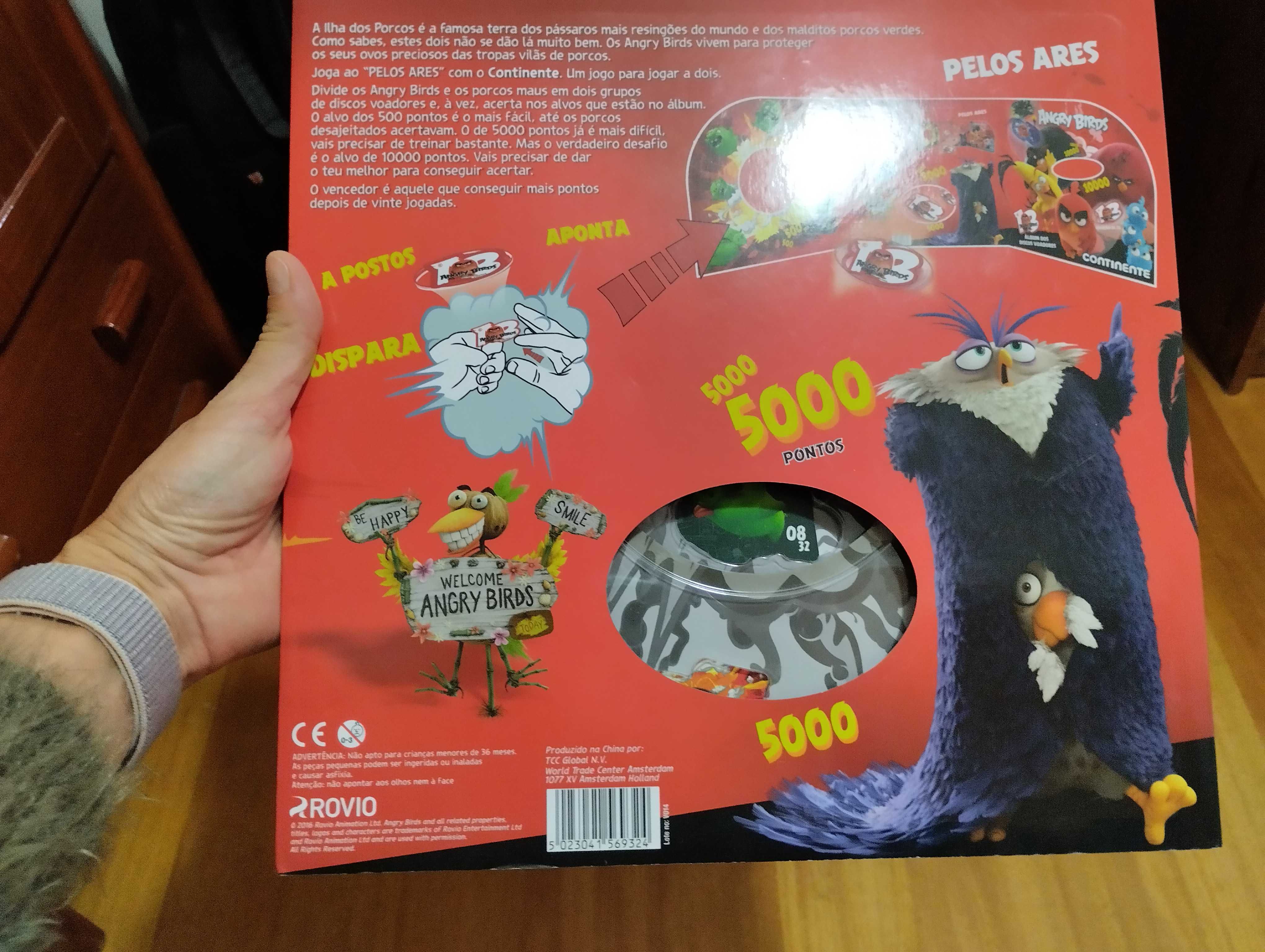 Coleção Angry Birds - Discos Voadores