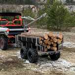 Прицеп до квадроцикла причіп самоскид SHARK 1500 садовий Can Am причеп