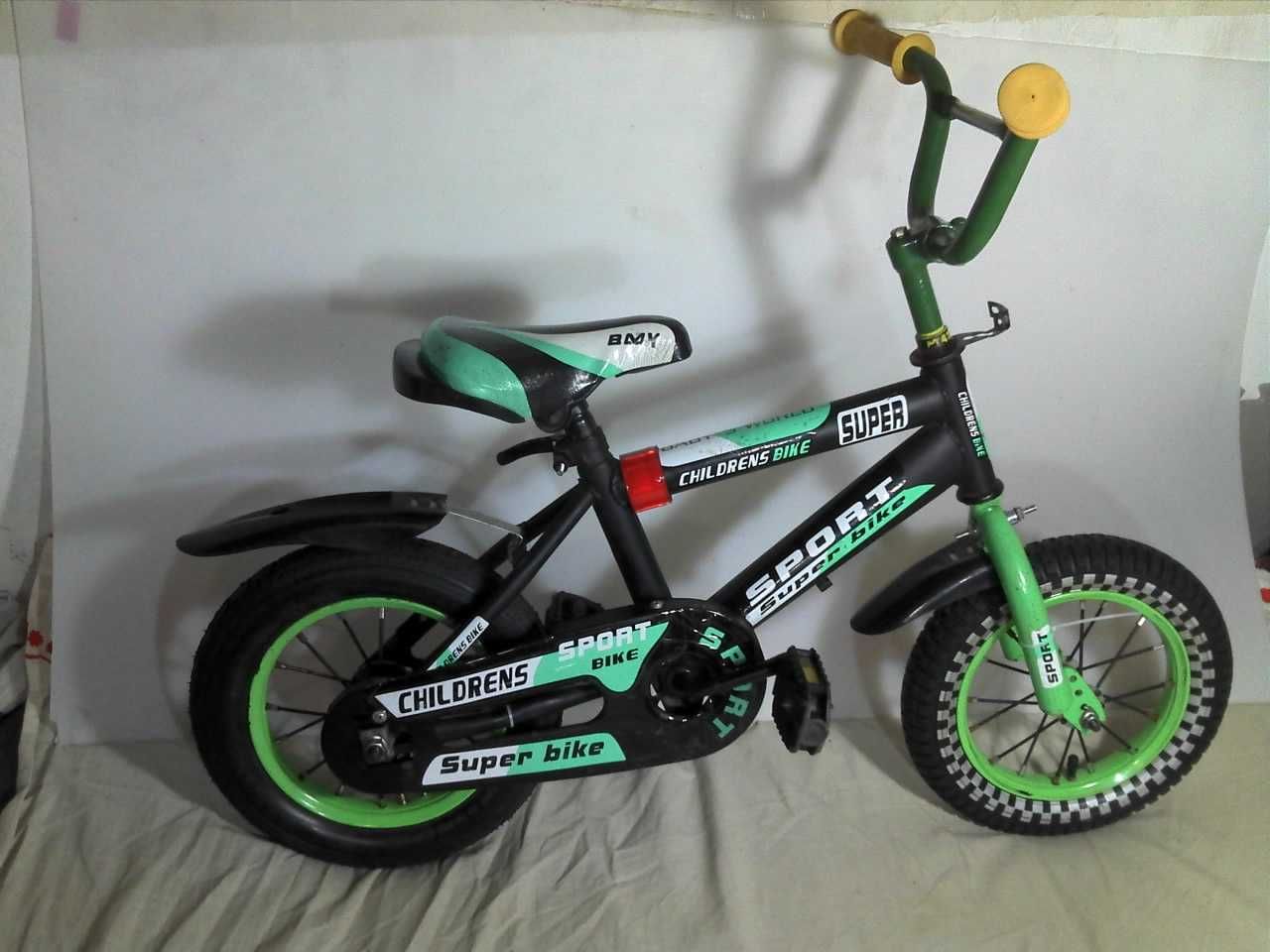 Rowerek BMX SPORT super bike Childrens koła 12.5 cala podpórki