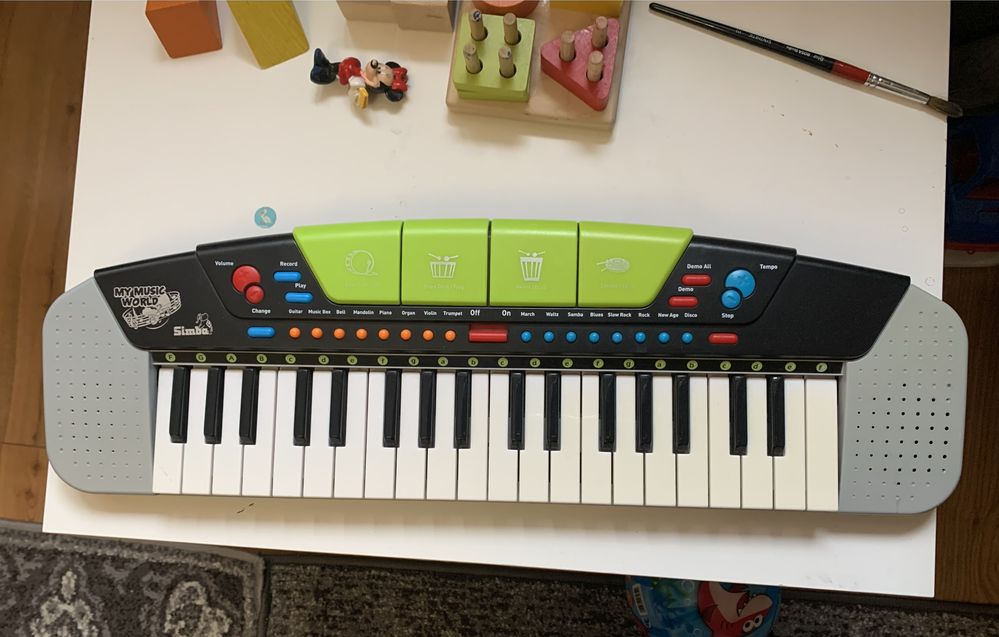 Дитяче піаніно синтезатор Simba (Casio)