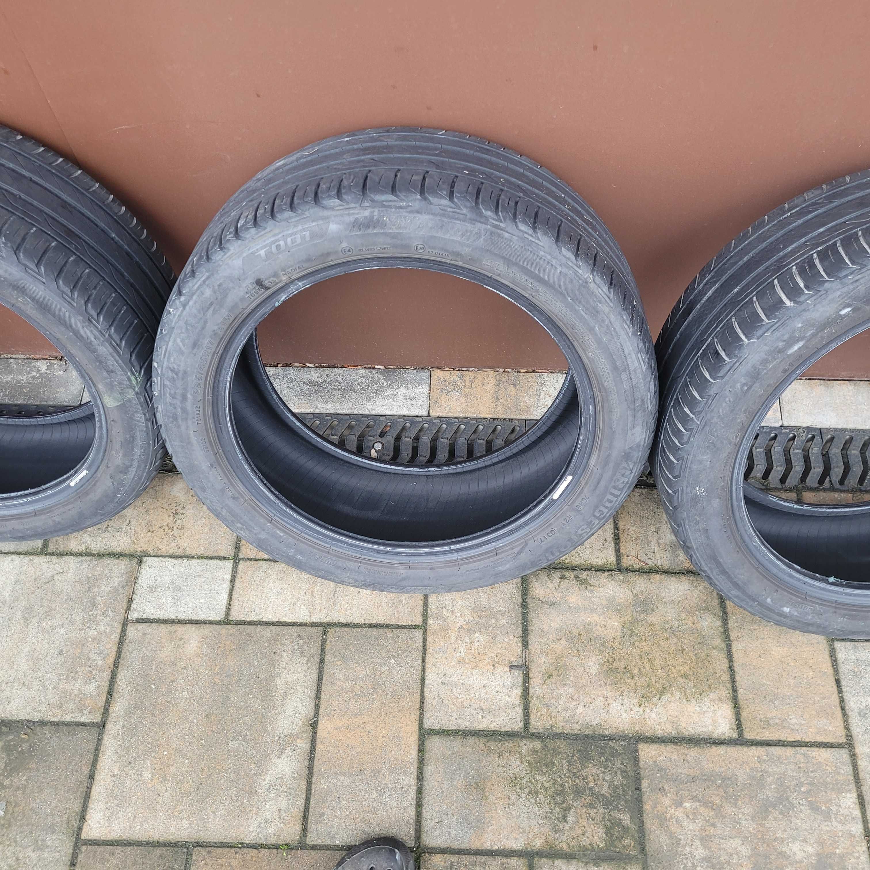 Opony 4 szt BRIDGESTONE Turanza T001 letnie 225 /45 / R17