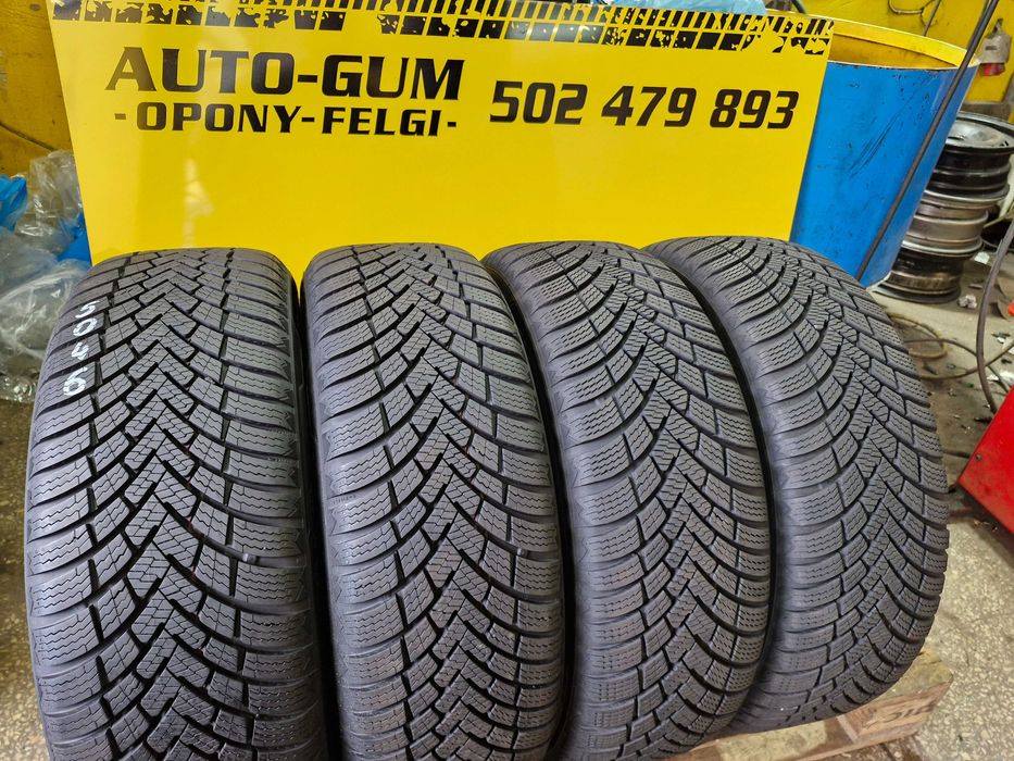 Opony Zimowe 205/55R16 Barum Polaris 6 4sztuki Montaż 8,2mm 24rok