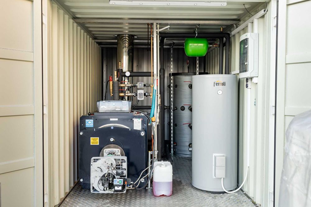 Mobilna Kotłownia Kontenerowa MTM BH 300