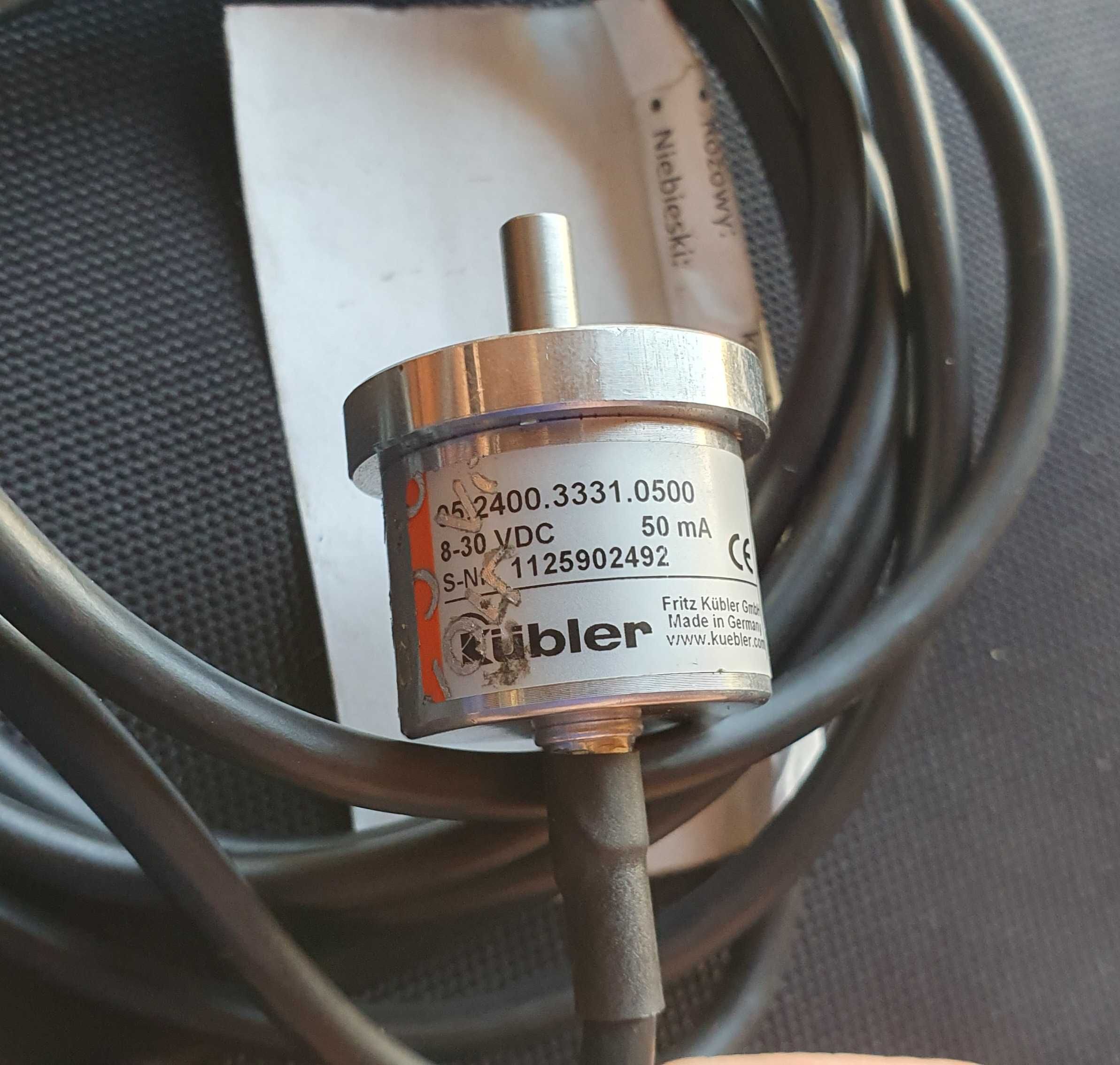 Kubler Enkoder przetwornik pomiarowy obrotu z wałem 05.2400.3331.0500